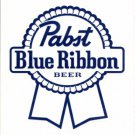 PBR Beer Logo Sticker Clear