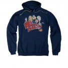 American Dad Logo Pullover Hoodie Blue