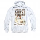 Scarface Above Ground Pullover Hoodie White
