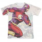 The Flash Taking The Lead Sublimation T-Shirt White