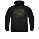 US Army Strong Soldiers Pullover Hoodie Black