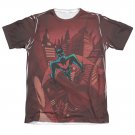 Batman Beyond Gotham Sublimation Tee Shirt Red