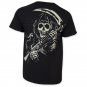 Sons Of Anarchy Support SOA Tee Shirt Black