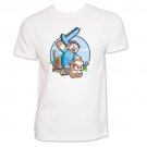 Minecraft Pig Rider Tee White