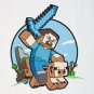 Minecraft Pig Rider Tee White
