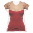 Battlestar Galactica Juniors Sublimation Dress Costume Tee Shirt Red