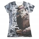 Watchmen Rorschach Journal Sublimation Juniors T-Shirt Gray