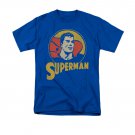 Superman Retro Circle T-Shirt Blue