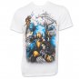 X-Men Wolverine Marvel Attack Stance T-Shirt White