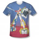 Voltron Form Sublimation T-Shirt Blue