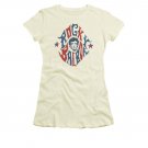Rocky Balboa Sign Juniors T-Shirt Off White