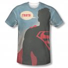 Superman Truth Sublimation T-Shirt Blue