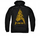 Star Trek Delta Crew Logo Pullover Hoodie Black