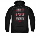 Scarface Money Power Women Pullover Hoodie Black