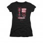 Back To The Future Juniors Pitbull Hoverboards Tee Shirt Black