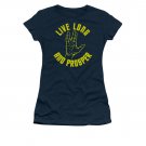 Star Trek Live Long And Prosper Juniors T-Shirt Blue