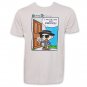 Breaking Bad One Who Knocks Comic Tee Shirt Gray