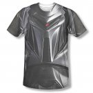 Battlestar Galactica Cylon Face Sublimation T-Shirt Black