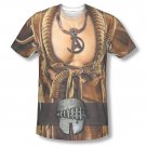 Star Trek Khan Uniform Costume Sublimation T-Shirt Brown