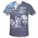 Battlestar Galactica Space Travelers Sublimation T-Shirt Blue