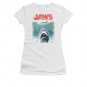 Jaws Juniors Vintage Poster Tee Shirt White