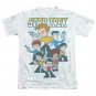 Star Trek Quogs Crew Sublimation T-Shirt White