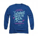 Back To The Future Enchantment Under The Sea Long Sleeve T-Shirt Blue