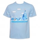 Adventure Time 8-Bit Ice King Video Game TShirt Blue