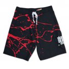 The Walking Dead Blood Splatter Board Shorts Black