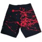 The Walking Dead Blood Splatter Board Shorts Black