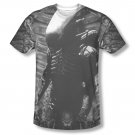Alien Creature Feature Sublimation T-Shirt Black