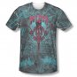 Batman Carpe Nocturn Sublimation Tee Shirt Blue