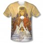 Labyrinth Cover Art Sublimation T-Shirt Yellow