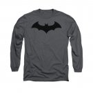 Batman Hush Logo Long Sleeve T-Shirt Gray