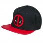 Deadpool Marvel Comics Snapback Hat Black