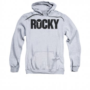 Rocky Classic Logo Pullover Hoodie Gray