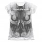 The Terminator Face Sublimation Juniors T-Shirt White