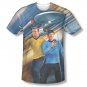 Star Trek Phasers Down Sublimation T-Shirt Black