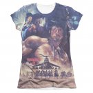Rambo No Mercy Sublimation Juniors T-Shirt White