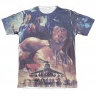 Rambo First No Mercy Sublimation T-Shirt White