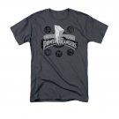 Power Rangers Power Coins Tee Shirt Gray