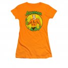 Aquaman Juniors Tee Shirt Orange