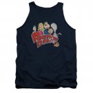 American Dad Family Logo Tank Top Blue