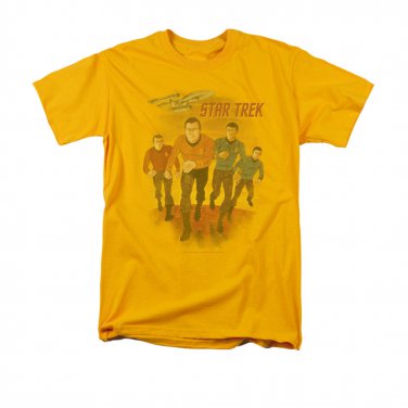 Star Trek Animated Tee Shirt Yellow