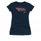 Back To The Future Juniors Great Scott Tee Shirt Blue