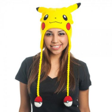 Pokemon Pikachu Laplander Hat Yellow