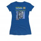 Star Trek Tricorder Manual Juniors T-Shirt Blue