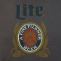 Miller Lite Grey Hooded Sweatshirt Gray