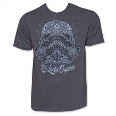 Star Wars El Lado Oscuro Stormtrooper TShirt Gray