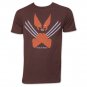 Wolverine Minimalist Claws TShirt Brown